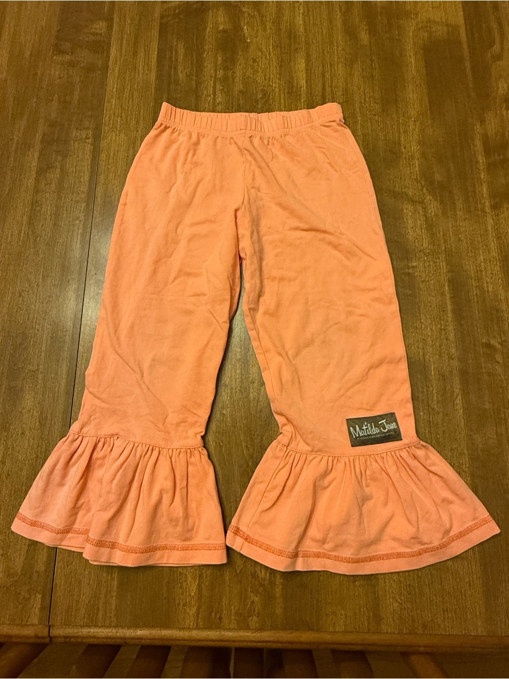 Matilda Jane Orange/Peach  Ruffles